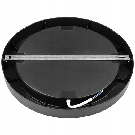 Deckenaufbauleuchte LED-Panel 24W 4000K Schwarz rund Proma LVT