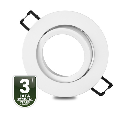 Halogen-Deckeneinbauleuchte Kreisförmig beweglich MR16 Weiß TRIAM LUMILED