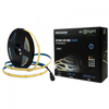 LED-Streifen COB 7W/m 630lm/m 320LED/m 24V 6000K Cold IP20 Rolle 5m + Netzteil + Fernbedienung Ecolight