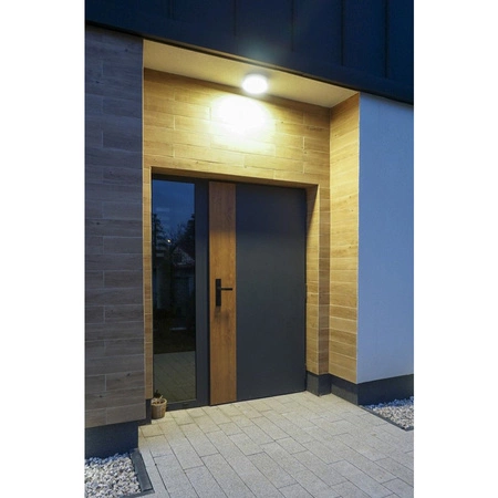 Gartenleuchte Wandleuchte Plafond LED BENI 18W 4000K IP65 Rund SU-MA