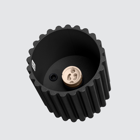 Aufputzleuchte GU10 Aluminium Schwarz Aura Deep Space SL.1784 Sollux