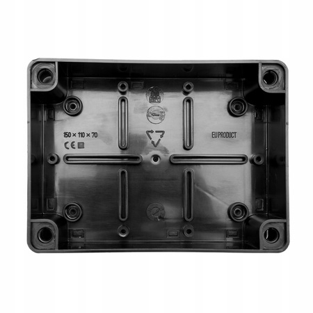 Hermetische Aufputz-Installationsdose S-BOX 316C 150x110x70 IP65 PAWBOL