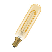 Vintage LED Birne E14 4.8W = 36W 420lm 2200K Warm 320° Amber Dimmbar Glühfaden Vintage 1906 Osram
