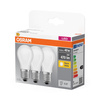 3x LED Lampen E27 P45 4W = 40W 470lm 2700K Warm 300° OSRAM