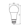 LED Lampen IQ-LEDDIM E27 A60 13,6W 1521lm 2700K warm KANLUX
