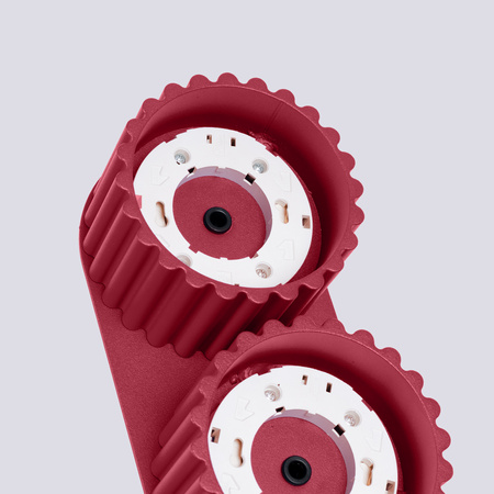 Anbauleuchte 2x GX53 Aluminium Burgundy Aura Deep Space SL.1823 Sollux