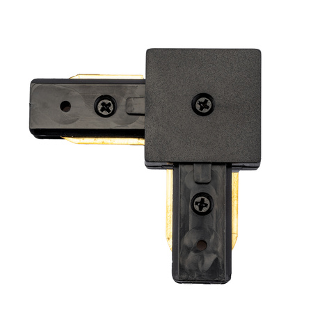 Eckverbinder für 1-Phasen-Stromschienen-System Schwarz LUMILED