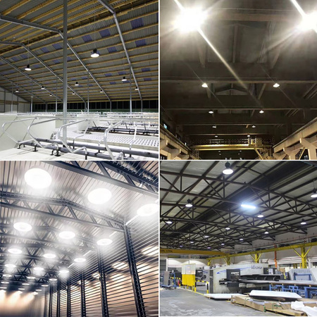 LED-Pendelleuchte UFO HIGHBAY 200W 20000lm 4000K Neutral IP65 PREMIUM Ecolight