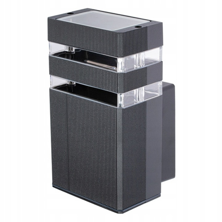 Fassade Wandleuchte INEZ Dunkelgrau GU10 ALUMINIUM IP54