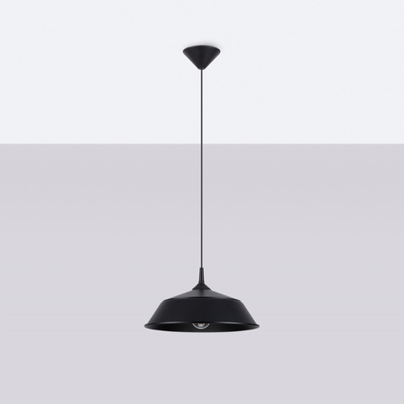 FRIKA E27 Schwarz Skandinavische Decke Pendelleuchte SOLLUX