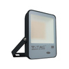 LED Fluter 100W 10000lm 4000K IP65 Schwarz mit Dämmerungssensor Samsung Chip VT-117 V-TAC