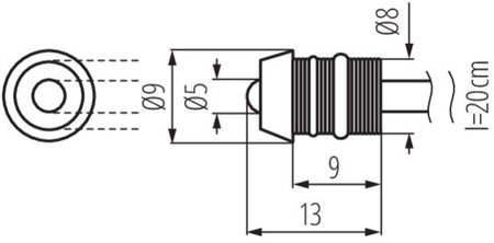 OYO LED Spot Light Accent 5 Stück 6000-8000K IP68 Kanlux