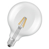 LED-Glühbirne G125 E27 Sphere 3.4W = 40W 470lm 2700K Warm 300° Filament Osram