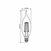LED Lampen E14 BA 35 6W = 52W 680lm 2200K Warmer Bernsteinfaden 360° VIDEOX