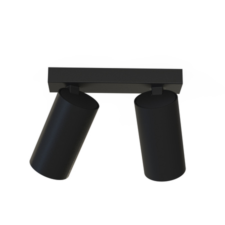 MONO II 7766 Nowodvorski Schwarz-Gold Deckenleuchte 2xGU10 Anbaustrahler Reflektor Modern