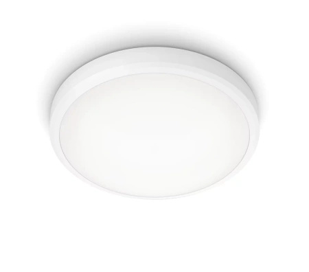 Plafond LED Aufbaumontage DORIS 17W 4000K IP44 31cm PHILIPS Weiß