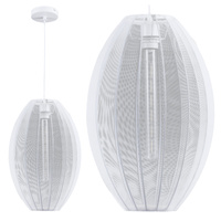 Decke Hängelampe E27 Weiß JAPANDI Sanico Goldlux