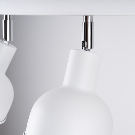 Deckenleuchte ELBA 3xE27 Reflektor Moving white Loft SOLLUX