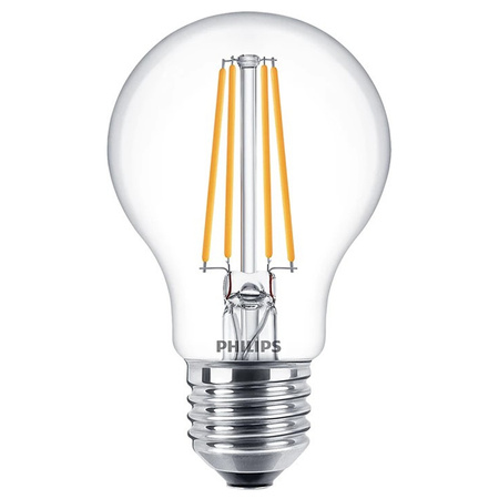 E27 A60 LED Lampen 7W = 60W 806lm 2700K Warmfaden PHILIPS