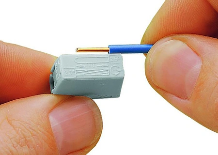 100x Beleuchtungsverbinder Schnellverbinder WAGO 224-112 für KABEL 0,5-2,5mm