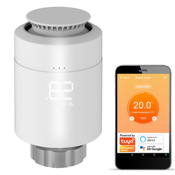 TUYA Smart Zigbee WiFi-Thermostatkopf