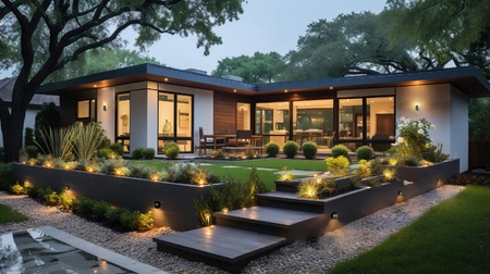 Gartenlampe Elevation Wandleuchte FOG I 3402 E27 IP44 Graphit Nowodvorski