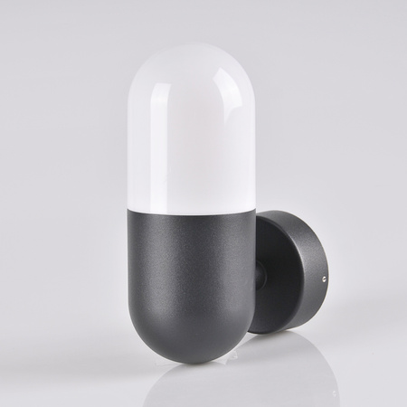 Außenwandleuchte HORTEN 1x E27 GOLDLUX (Polux) Schwarz 314147