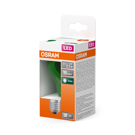 LED-Glühbirne A60 E27 2.5W = 7W 45lm 7500K Cold 300° STAR DECOR CLASSIC Osram