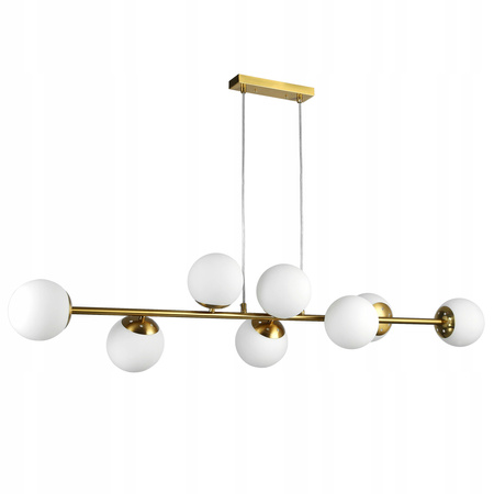 Masterled 8x E27 Gold Bali Pendelleuchte