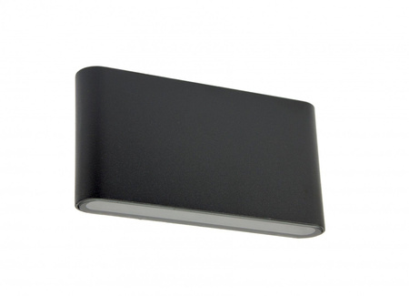 Außengarten-Fassadenlampe LED Slim M1016 BL 11W 1250lm 3000K Warm Su-Ma