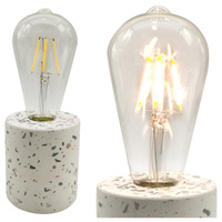 Batteriebetriebene Laternenlampe dekorativ GLÜHBIRNE LASTRYKO 3000K warm GOLDLUX (Polux)