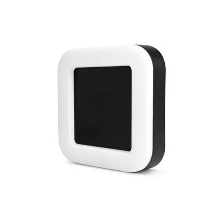 Plafond LED-Lampe 15W 1125lm 5000K Neutral 120° IP65 IK07 Anbaumontage Schwarz VIDEX