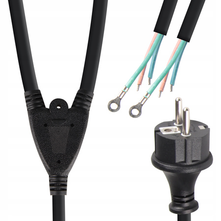Stromversorgungskabel 2m OMY 3x0.75mm2 Kabel für Masterled Arbeitsscheinwerfer