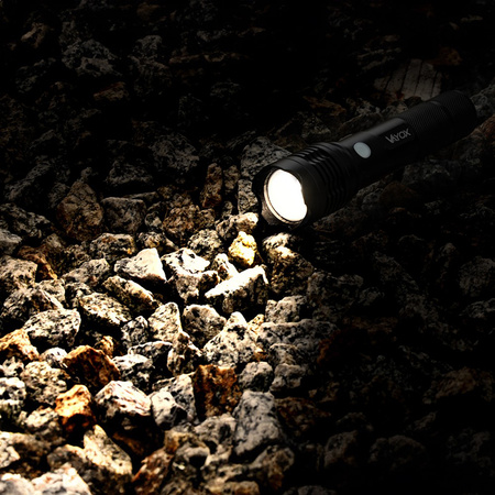 Taktische Hand-Taschenlampe Leistungsstarke XHP50 800lm ZOOM USB-C VA0116 Vayox