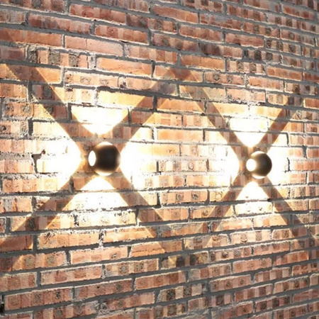 Gartenlampe LED Wandleuchte ARANEA 4x2W 4000K IP54