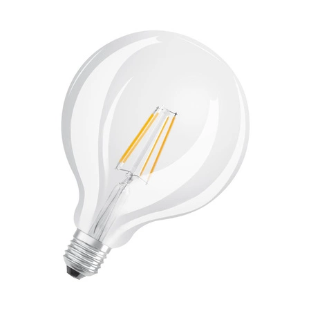E27 G125 LED Lampen 4W = 40W 470lm 2700K Warm 300° OSRAM Retrofit Filament