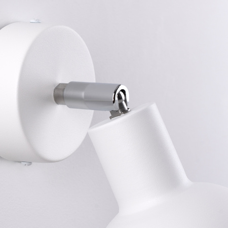 Wandleuchte ELBA E27 Wandleuchte ELBA E27 Reflektor Beweglich Weiß Loft SOLLUX