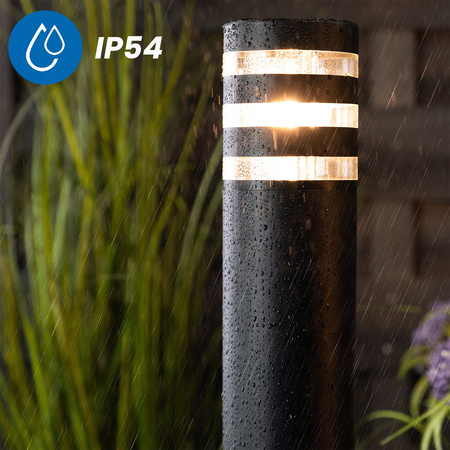 Garten Ständer E27 LED-Mast RINGO 80cm LUMILED