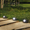 SOLAR STONE LED Gartenlampe 6500K Steinimitation