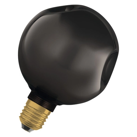 LED-Lampe E27 Sphere 3.5W 300lm 2700K Warm Dekorativ Schwarz ELECTRO GLASS SMALL Osram
