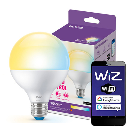 LED Lampen E27 G95 11W = 75W 2200-6500K SMART WiFi WiZ