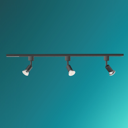 Hängeschienen-Kit LED GU10 Einphasig Schwarz EasyLink Tobia Philips