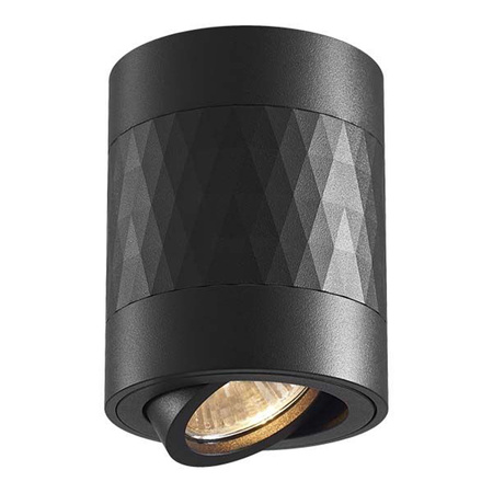 SPOT Anbauleuchte 1x GU10 Beweglich Schwarz STANLEY Videx