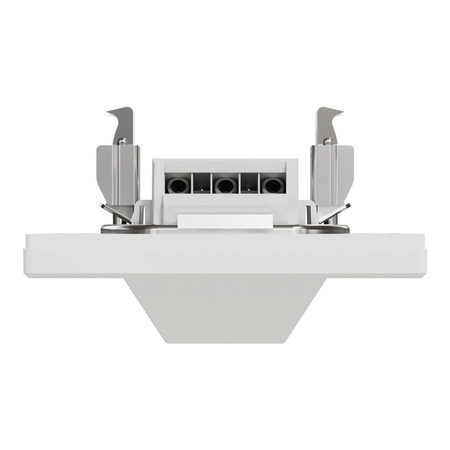 Kabelauslass Unterputz weiß mit SCHNEIDER ASFORA Rahmen