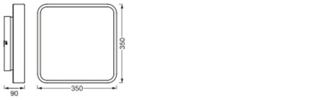 LED Deckenleuchte ORBIS DOWNLIGHT 28W 2800lm CCT RGB 35cm SMART+ WIFI LEDVANCE