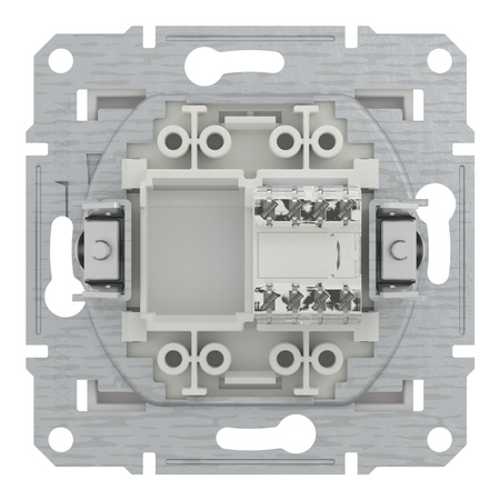 RJ45 UTP-Computersteckdose der Kategorie 5e ohne Rahmen weiß SCHNEIDER ASFORA
