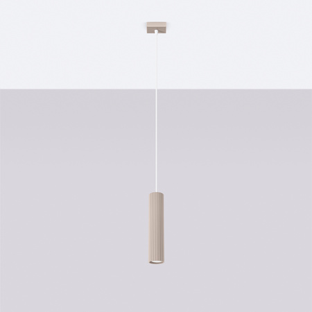 GU10 Aluminium Decke Pendelleuchte Taupe Carbon Deep Space SL.1759 Sollux