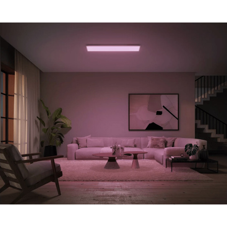 LED-Anbaupanel SURIMU 60W CCT RGB 120cm PHILIPS HUE Bluetooth Zigbee Deckenleuchte