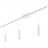 Perifo Lighting Rail Kit 1.5m + 3x LED Pendelleuchte 15.6W CCT RGB Philips HUE Bluetooth Weiß