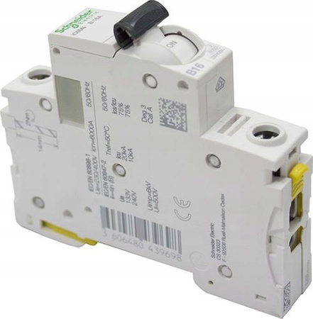 B16A Leistungsschalter 1P Schneider-Sicherung